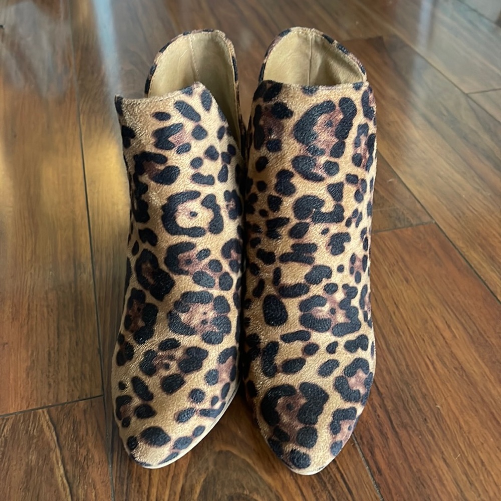 Leopard Booties
